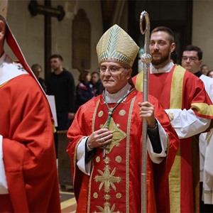 Nastupna misa nuncija Girellija u Zagrebačkoj katedrali
